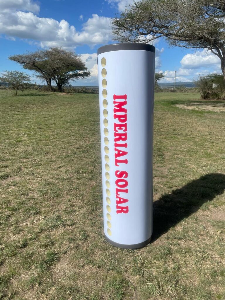 imperial solar water heating panels in kenya